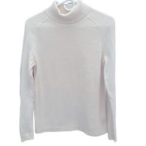 Vintage Polo Jeans cotton country club chic   turtle neck in size Large